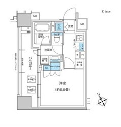 浅草橋駅 徒歩4分 6階の物件間取画像